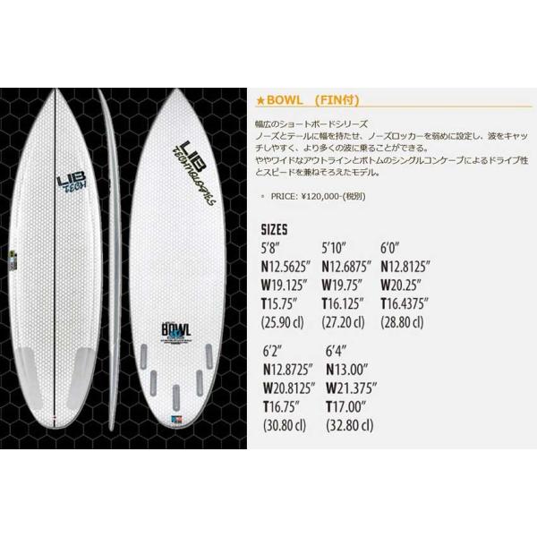 LIB TECH BOWL 5'8 LIBTECH BOWL 5.8 ショートボード LIBTECH×LOST