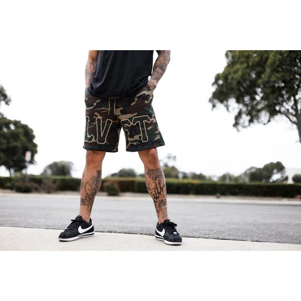 リブフィット LIVE FIT Camo Shorts ショートパンツ ハーフパンツ