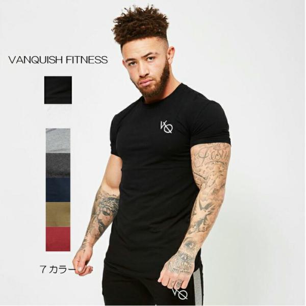 ヴァンキッシュ フィットネス VANQUISH FITNESS 半袖 Tシャツ メンズ