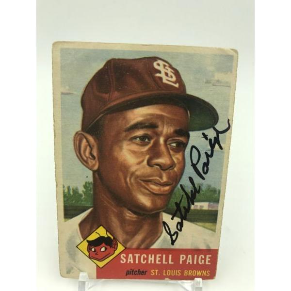 Satchel Paige Baseball Cards