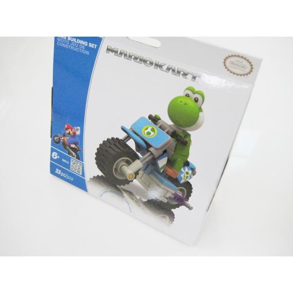 ケネックス マリオカート ヨッシー＆バイク/K'NEX yoshi kart set
