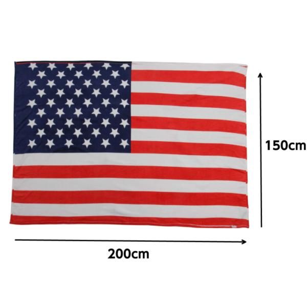 ブランケット 毛布 アメリカ 星条旗 イギリス 150×200 国旗 USA 