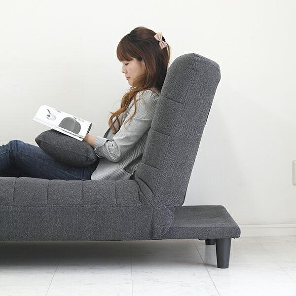 6/27〜7/1ボーナスストア】ソファ 1人掛け 脚 シェーズロング ソファ