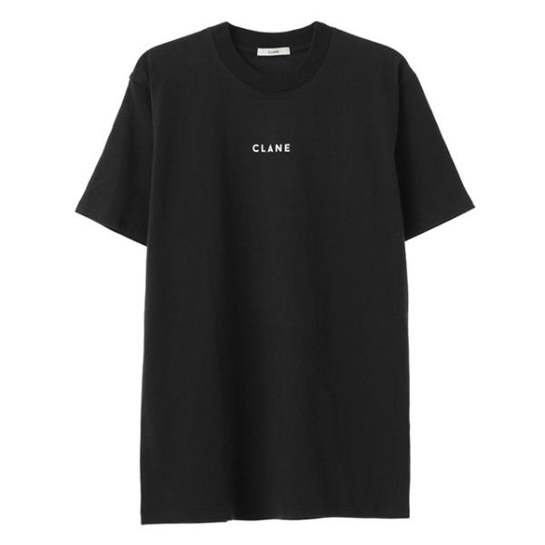 クラネ オム CLANE HOMME パックTシャツ ワンポイント ロゴ 半袖 白 黒