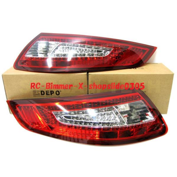 PORSCHE ポルシェ 997 前期用 新型 LED クリア テールライト 3種類有 