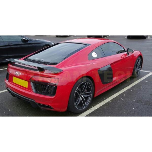 Amazon 車用 リアスポイラー ジャガー バンデン プラス 2000 2001 2002 2003 2004 2005 2006 2007に適合する ABS製 軽量 自動車 外装 パーツ リアウィング エアロパーツ 取り付け簡単 カーボンファイバーテクスチャ 並行輸入品