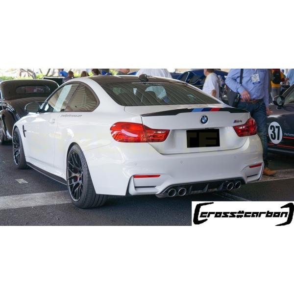 BMW F82 M4 クーペ用 パフォーマンスタイプ トランクスポイラー ABS製