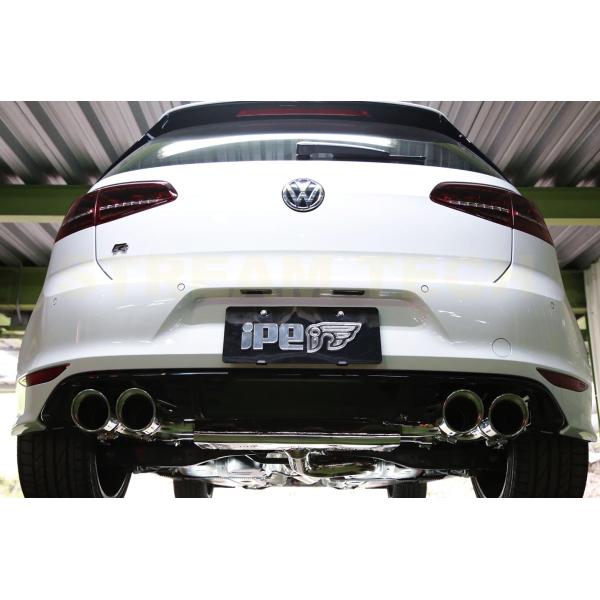 iPE イノテック Volkswagen ゴルフ7 R 7.5 R用 可変バルブ マフラー 