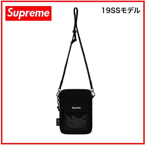 Supreme Utility Pouch ブラック 黒ショルダーバッグ - ショルダーバッグ