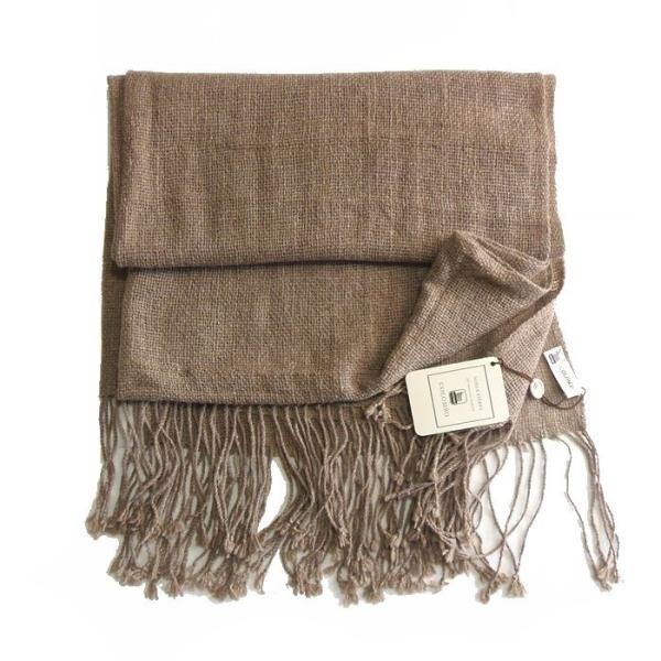 COLOMBO コロンボ カシミアニット 大判ストール （マフラー） 73cm幅