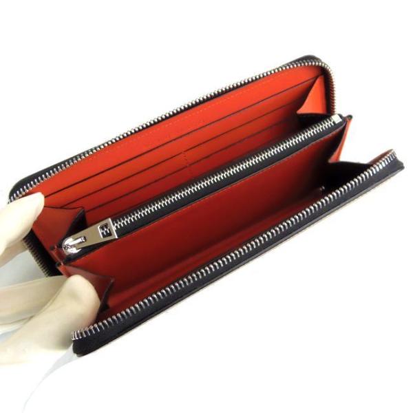 マルニ MARNI バイカラー ラウンドファスナー 長財布 PFMI0001L0