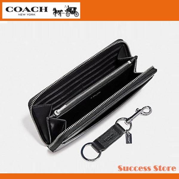 コーチ 財布 長財布 メンズ アウトレット COACH カモ プリント