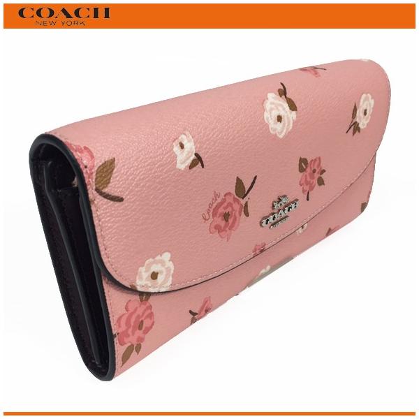 節約術】 COACH コーチ 長財布 ピンク ピオニー | www.takalamtech.com