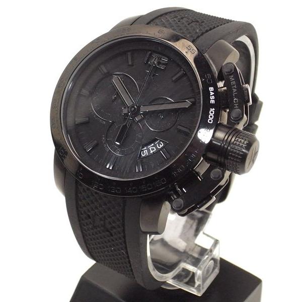 METAL.CH メタルクロノメトリー 腕時計 クロノスポーツ ブラック
