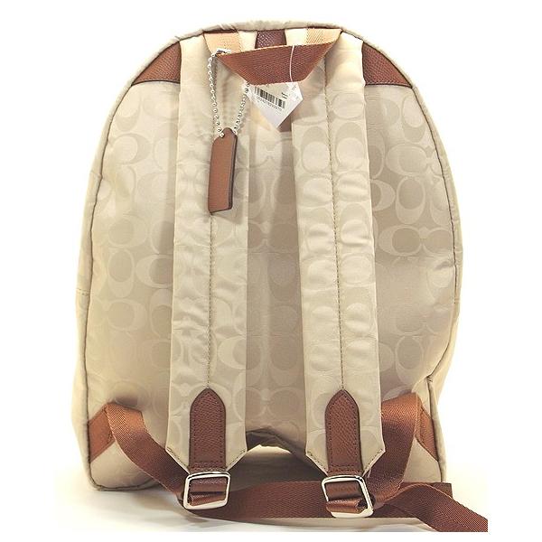 COACH コーチ リュックサック シグネチャー ナイロン スモール バック