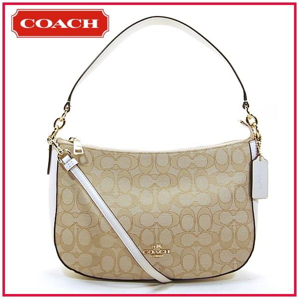 COACH コーチ 2way ショルダーバッグ チェルシー シグネチャー クロス 
