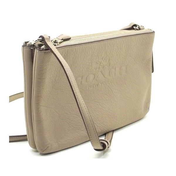 COACH コーチ 斜めがけ ショルダーバッグ ポシェット ペブルド