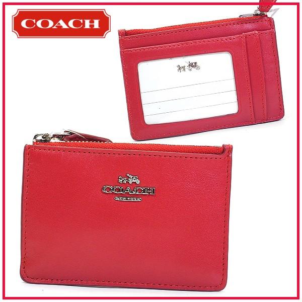 かんみ COACH ケース レッド ホワイト セット COACH コース コインケース 小銭入れ財布 ホワイト レッド 苺柄