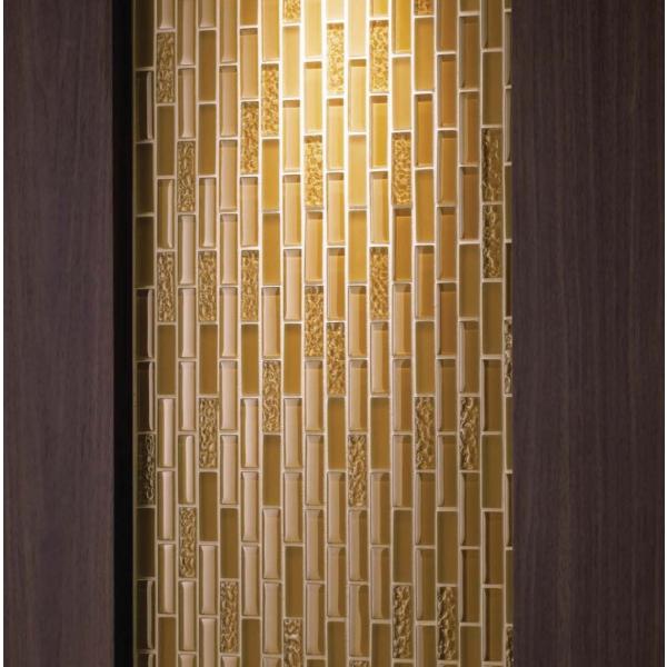 LIXIL インテリアモザイク ガラスモザイク ジャグズ 48×15角