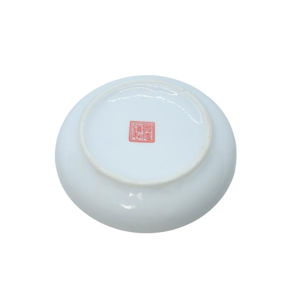墨文字製作所 印合 墨合 鳥悟花香印泥盒 陶器製 直径13cm /【Buyee