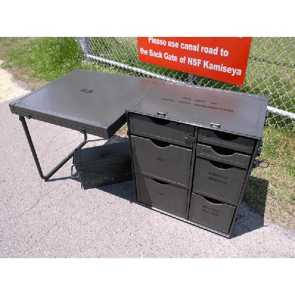 米軍 U.S.ARMYヴィンテージフィールドデスク【スペシャルレア】割引  