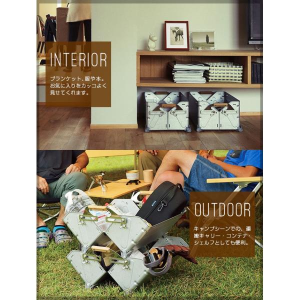 snow peak スノーピーク シェルフコンテナ 25 snowpeak UG-025G