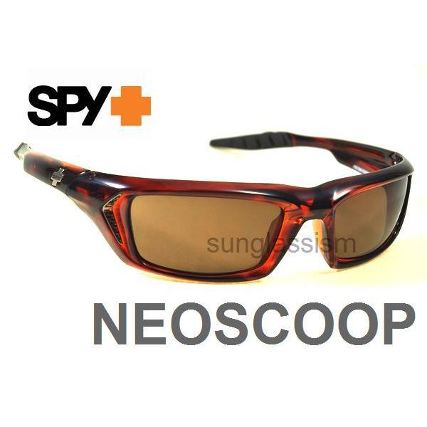 SPY スパイ サングラス NSTG01 NEO SCOOP ネオスクープ ブラウン