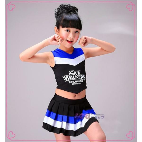 チアガール 衣装 子供 女の子 チア コスプレ 衣装 ダンス衣装 入学式