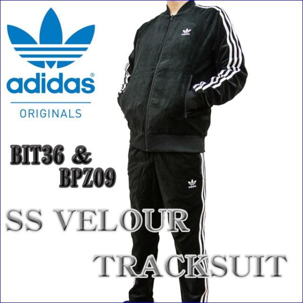 アディダスオリジナルスadidas Originals （AO3567 S94537） SS VELOUR