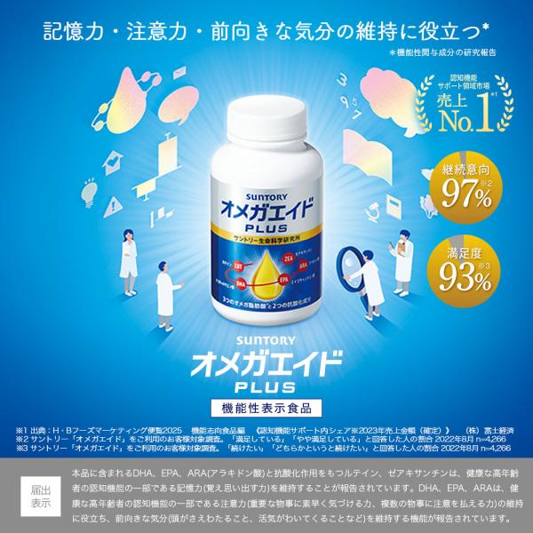 サントリーオメガエイド サントリー オメガエイド 360粒 × 2個