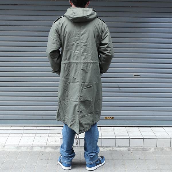 品質保証付 新品B401 ヒューストン M-51PARKA 5409 モッズコート青島