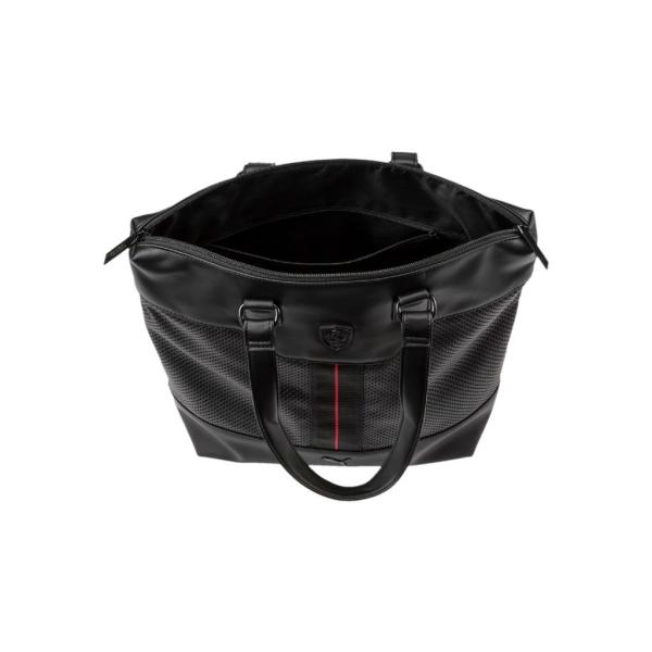 プーマ フェラーリ トートバッグ PUMA FERRARI LS ショッパー ブラック 