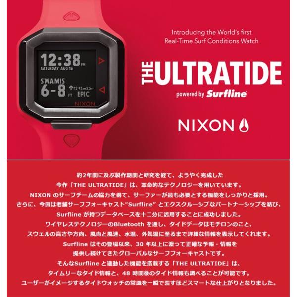 NIXON ニクソン 腕時計 Bluetooth Surfline 正規取扱店/THE ULTRATIDE