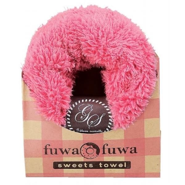 ふわふわドーナツタオル おしゃれなパッケージ入り 20×20cm /【Buyee