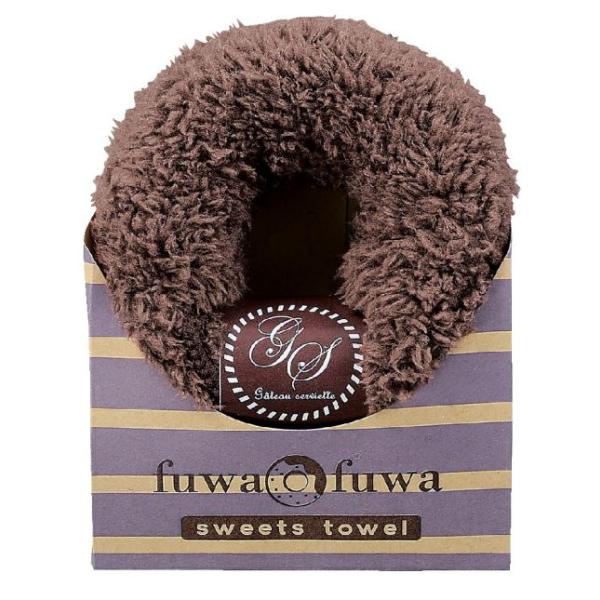 ふわふわドーナツタオル おしゃれなパッケージ入り 20×20cm /【Buyee