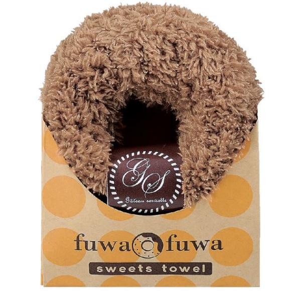 ふわふわドーナツタオル おしゃれなパッケージ入り 20×20cm /【Buyee
