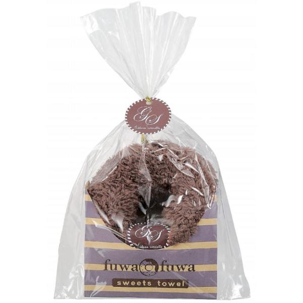 ふわふわドーナツタオル おしゃれなパッケージ入り 20×20cm /【Buyee