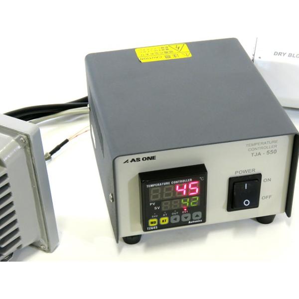 ○デジタル高精度温度調節器/TJA-550K/K熱電対/0〜500℃/アズワン/実験 