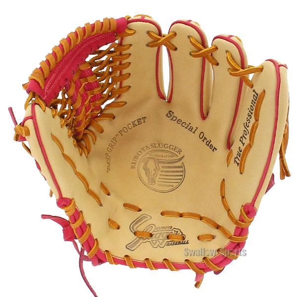 Slugger 軟式グローブ ブラウン/ピンク 収納袋付き　あ 野球・ソフト,グローブ,軟式,久保田スラッガー(KUBOTA Slugger