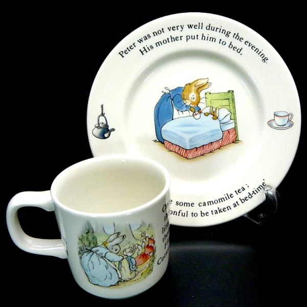 ウェッジウッド Wedgwood ピーターラビット 旧刻印 英国製 マグカップ