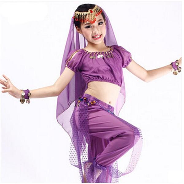 キッズベリーダンスセット 子供用ベリーダンス衣装 ベリーダンス