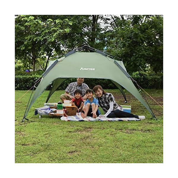 ANNTER ワンタッチテント テント ３～４人用 ANNTER ワンタッチテント テント 3～4人用