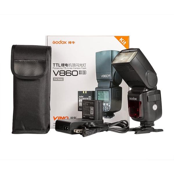 日本正規代理店品 Godox V860II-S E-TTLカメラストロボ スピードライト