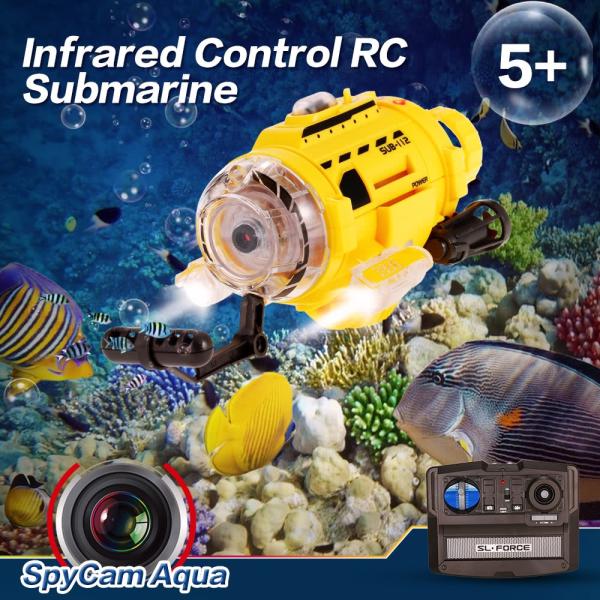 赤外線コントロール潜水艦SUBMARINERCAMERA (色褪せ有り展示品) 赤外線コントロール潜水艦SUBMARINERCAMERA (色褪せ有り展示品