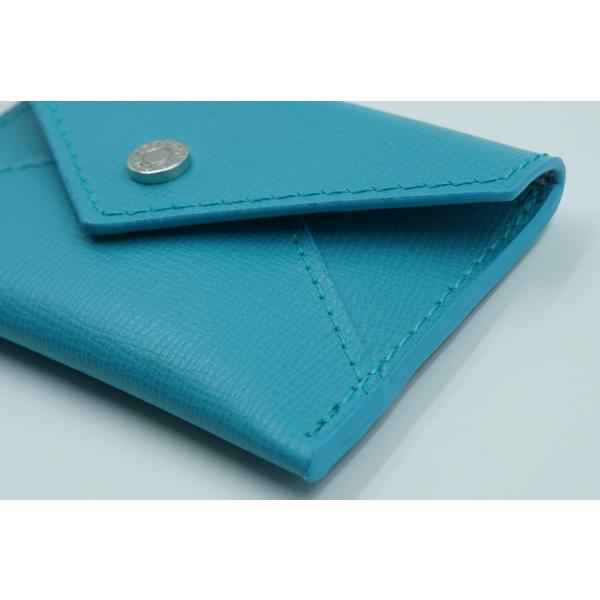 マ*ン様 Tiffany ドキュメントケース　エンべロップ レザーケース ブルー ☆Tiffany＆Co（ティファニー）/レディース用小物/ティファニー