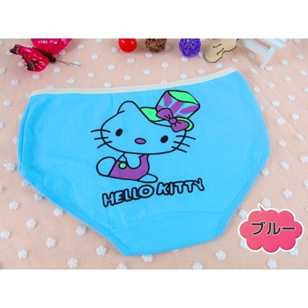 ショーツ ハローキティ ブルー ピンク レッド 綿100％ M キティ パンツ