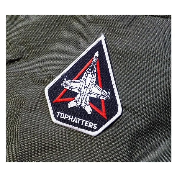 ミリタリーワッペン F/A-18 ホーネット TOPHATTERS アメリカ軍パッチ