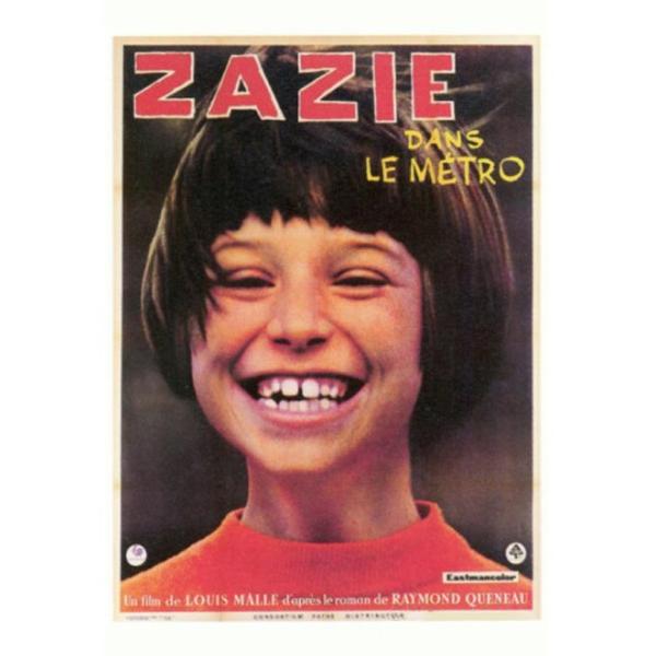 映画　地下鉄のザジ　ポスター　Zazie dans le métro Zazie dans le metro 地下鉄のザジ』 の映画ポスター サイズ69X102cm