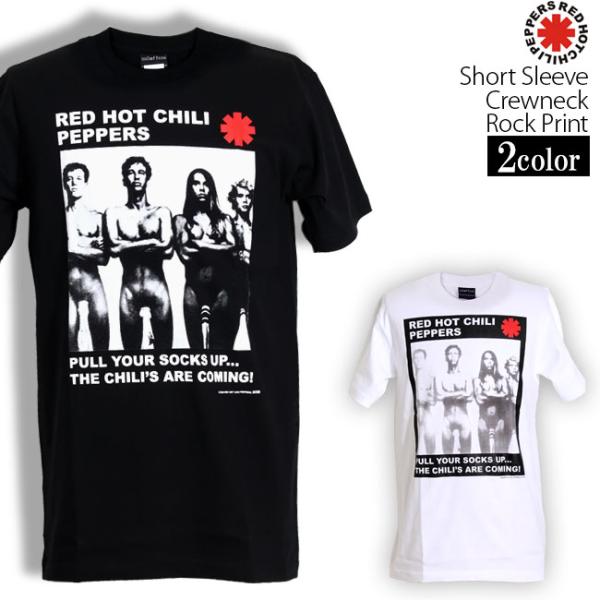 ロックtシャツ バンドtシャツ パンク Red Hot Chili Peppers レッド 