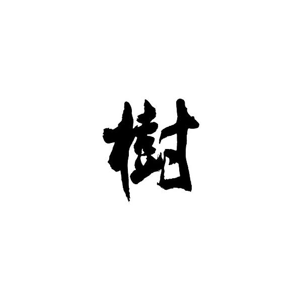 書道 『樹』 楽天市場】樹 【楷書向き】【天尾 楷書 行書 作品 書道 太筆
